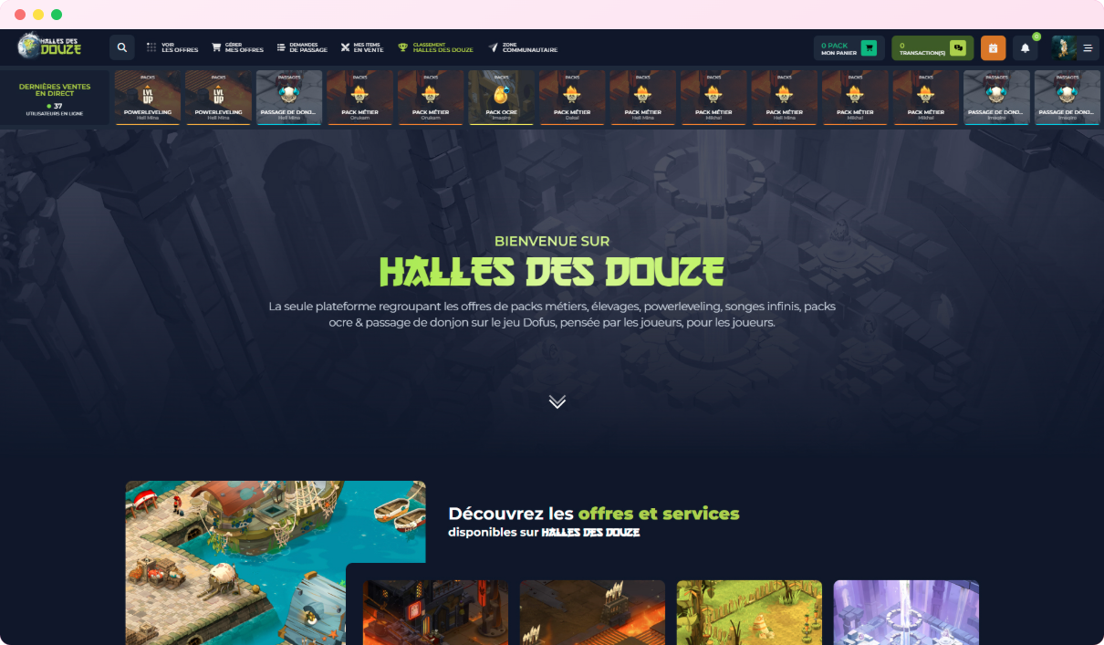 Soutenir Halles des Douze